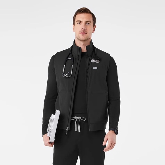 FIGS On-Shift Float Bomber Vest - Picture 2 of 12